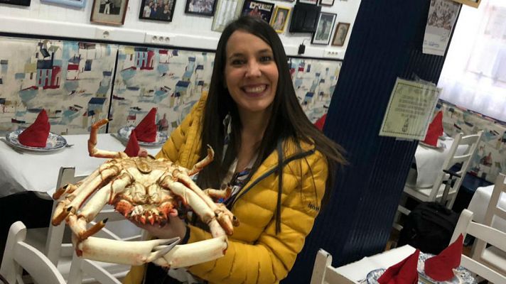 El centollo está en frente de casa