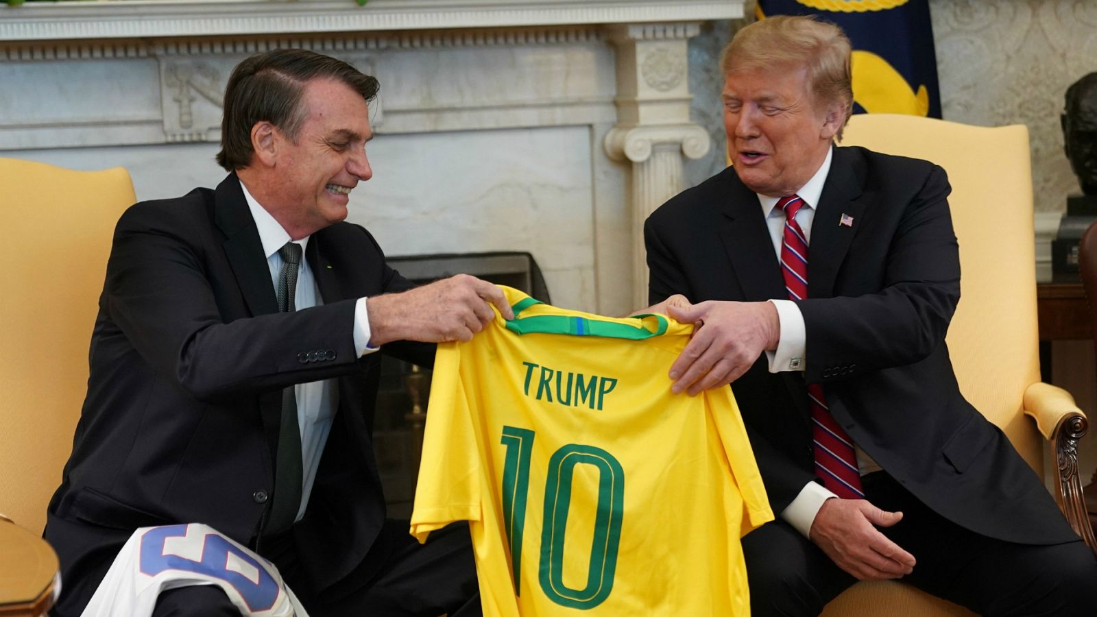 Trump Bolsonaro: Trump designa a Brasil aliado militar preferente - RTVE.es