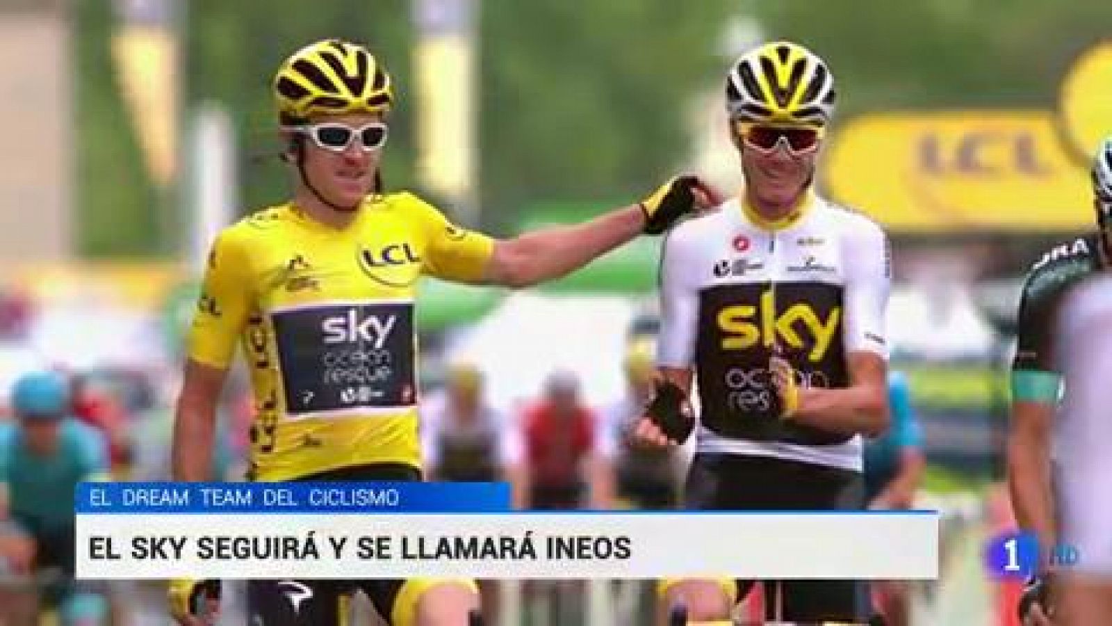 Telediario 1: La empresa química Ineos compra el equipo británico Team Sky | RTVE Play