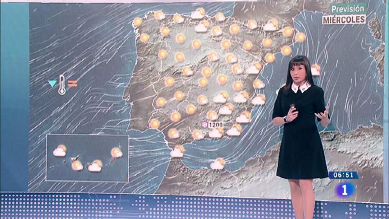 Hoy, viento fuerte en amplias zonas de la península, Baleares y Canarias