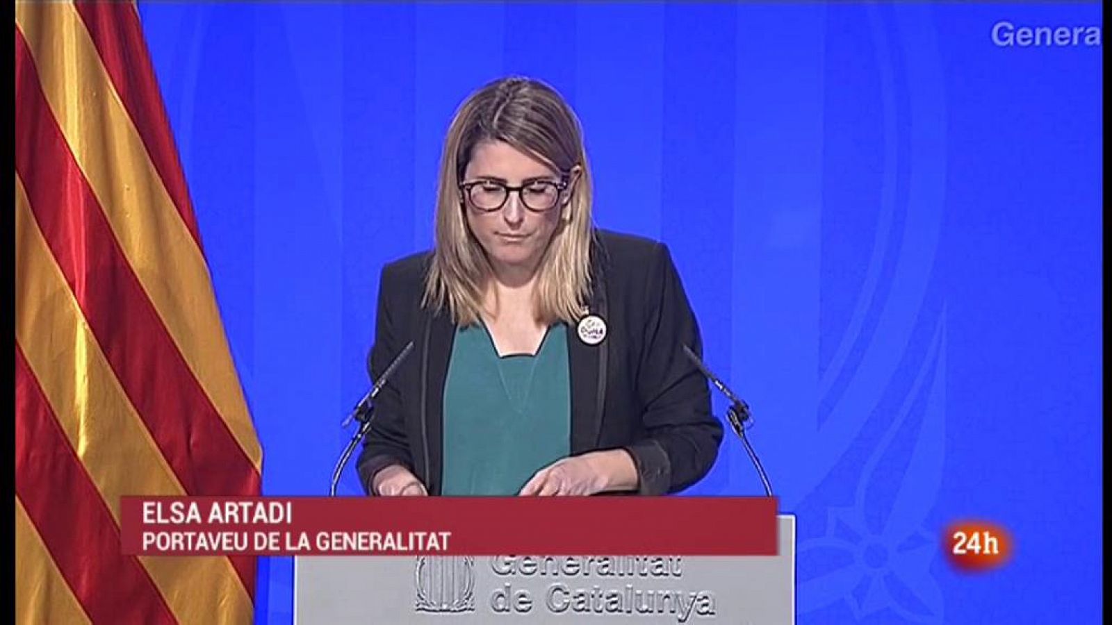 Vespre 24h | sobre l'anàlisi de l'actualitat política sobre els llaços grocs. Vespre 24 del 19/03/2019