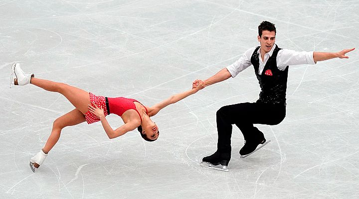 Patinaje sobre hielo - Laura Barquero y Aritz Maestu, 14ª en el programa corto del Mundial