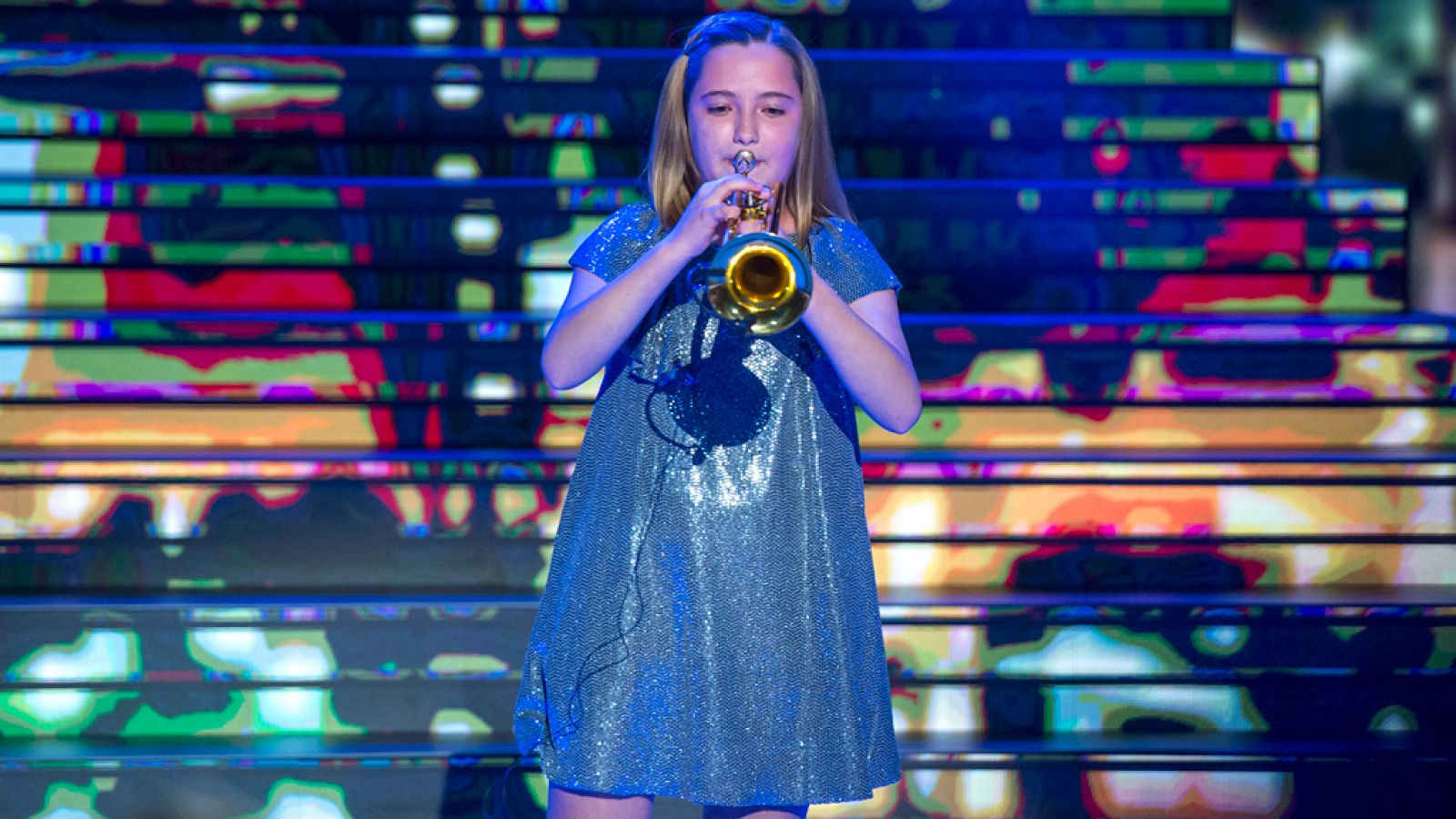 La sencillez y el talento de Amalia Escobar y su trompeta
