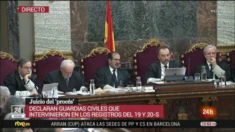 Un comandante de la Guardia Civil apunta a correos de Forn que mencionaban "acciones combativas"