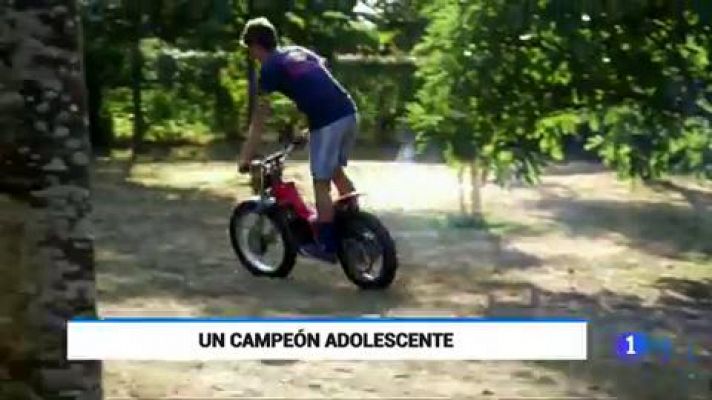 Jorge Prado, un campeón adolescente