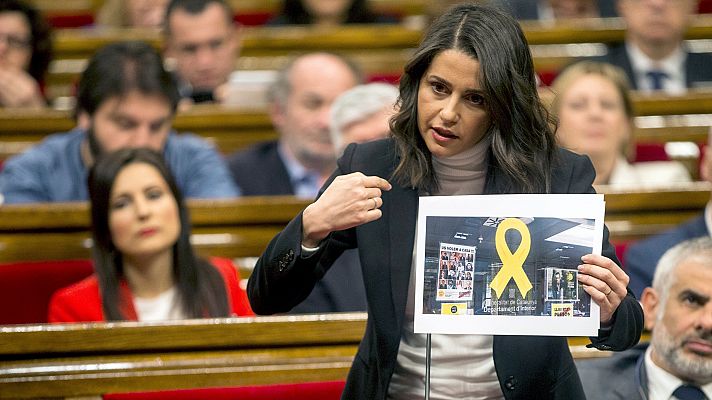 La noche en 24h - Arrimadas crtica las "artimañas" del Govern con los lazos