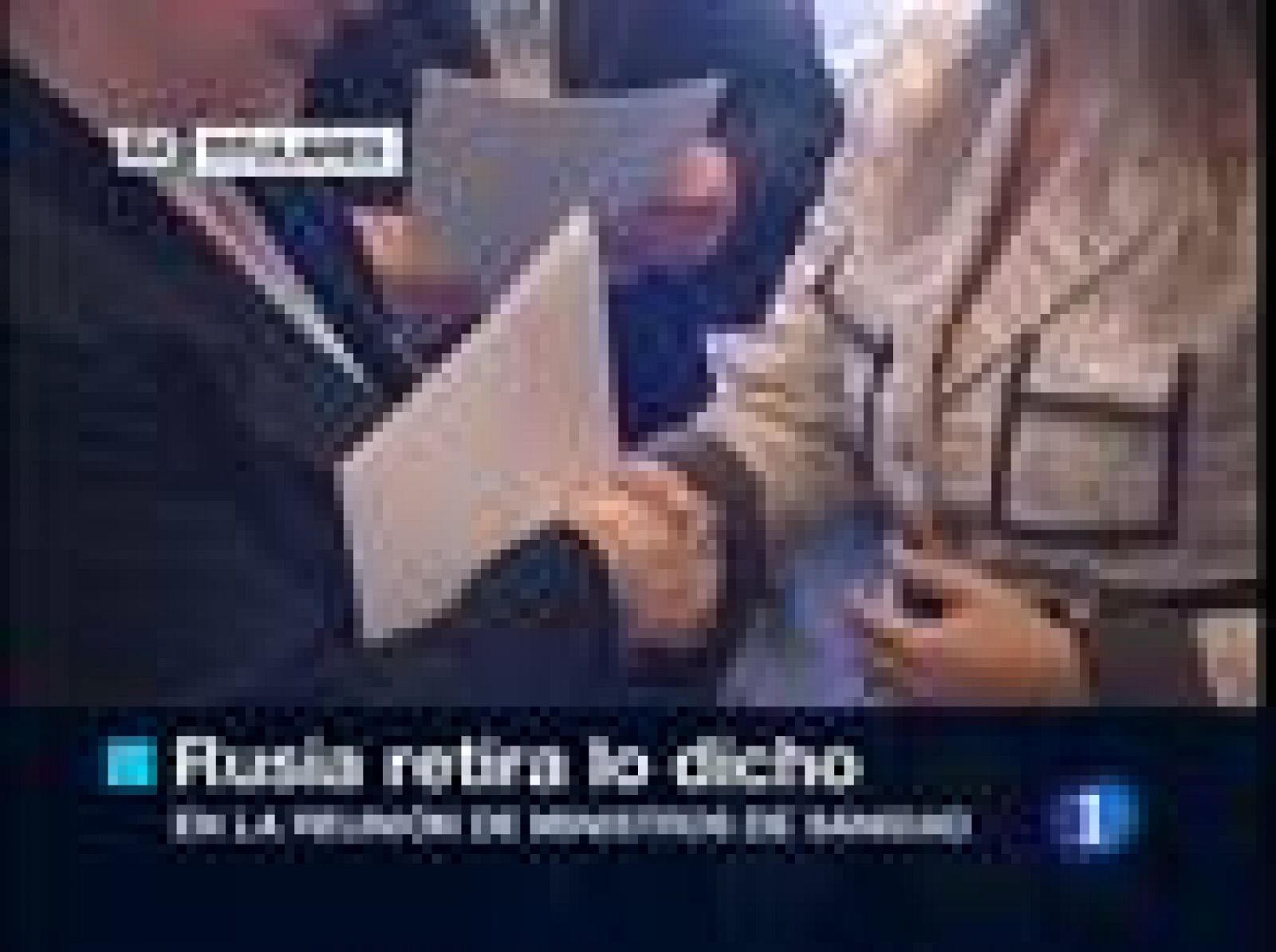 Telediario 2 en cuatro minutos - 18/05/09 | Ver