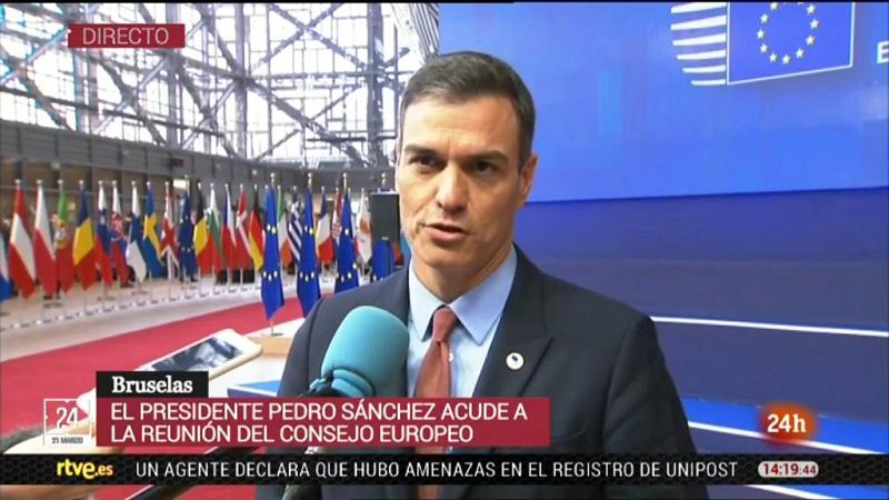 Sánchez critica a "algunos actores políticos independentistas" por "patrimonializar" instituciones públicas