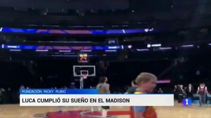 Ricky Rubio pudo ayudar a Luca a cumplir su sueño en el Madison