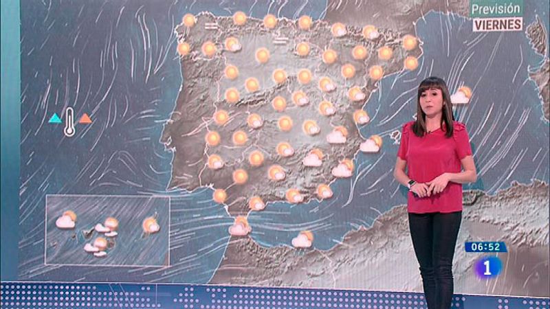 Hoy, temperaturas en ascenso y viento fuerte en Canarias y en el Estrecho