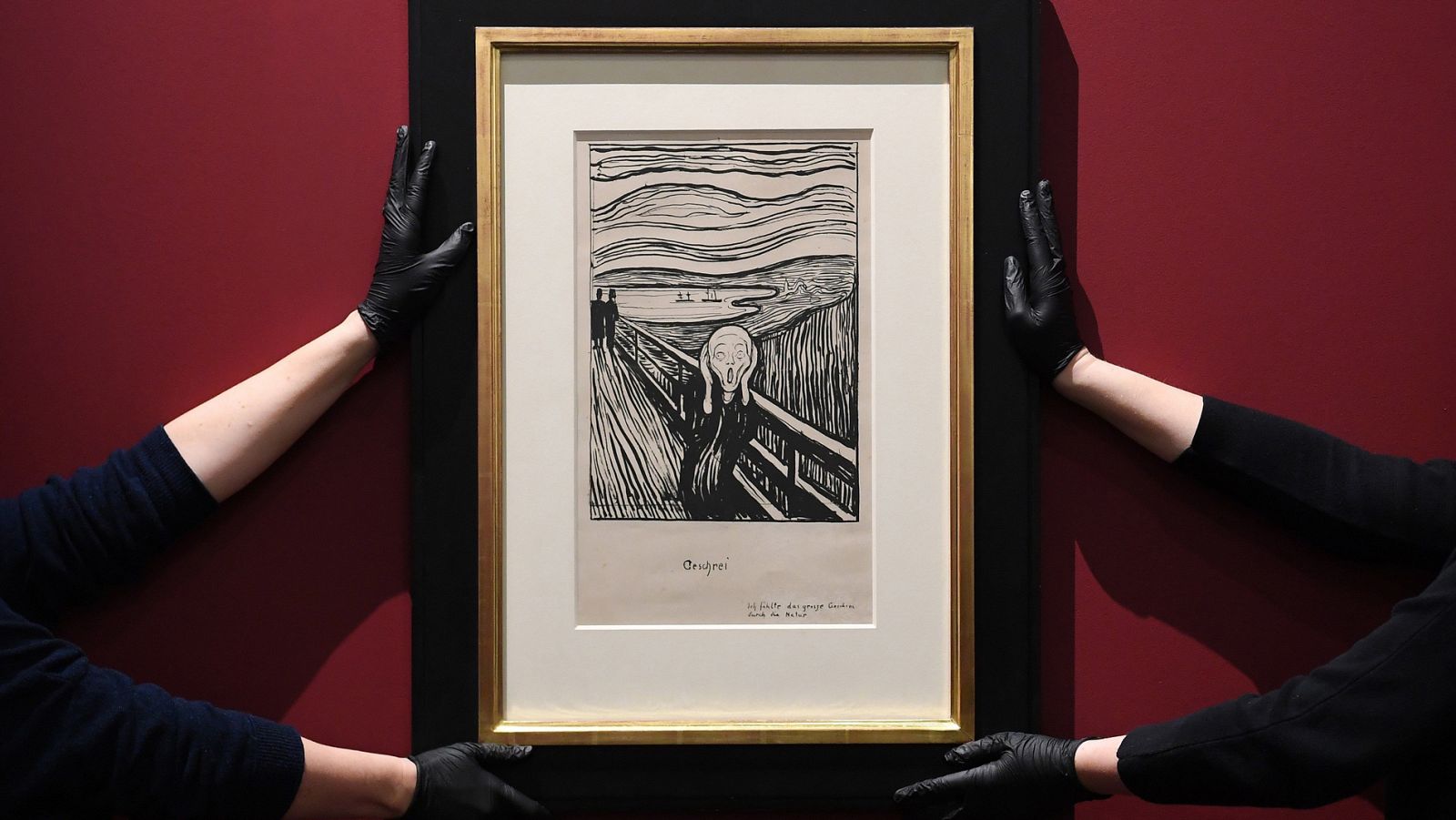 'El grito' de Munch en realidad se tapa los oídos