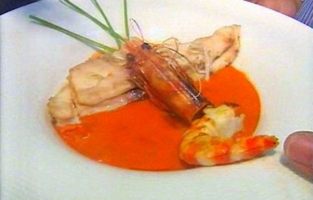 RTVE Cocina - Sama con crema de langostinos