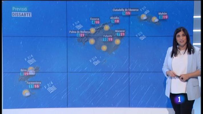 Informatiu Balear - El temps a les Illes Balears - 22/03/19