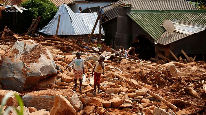 Telediario 1 - El ciclón Idai deja cientos de muertos a su paso por el sureste de África