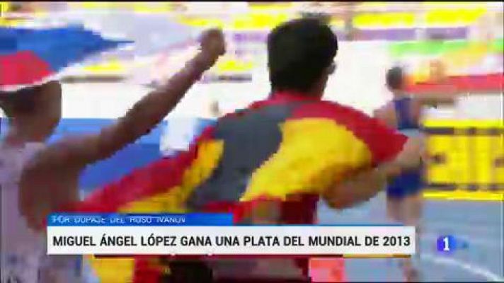 Miguel Ángel López logra la plata del Mundial de Moscú 2013