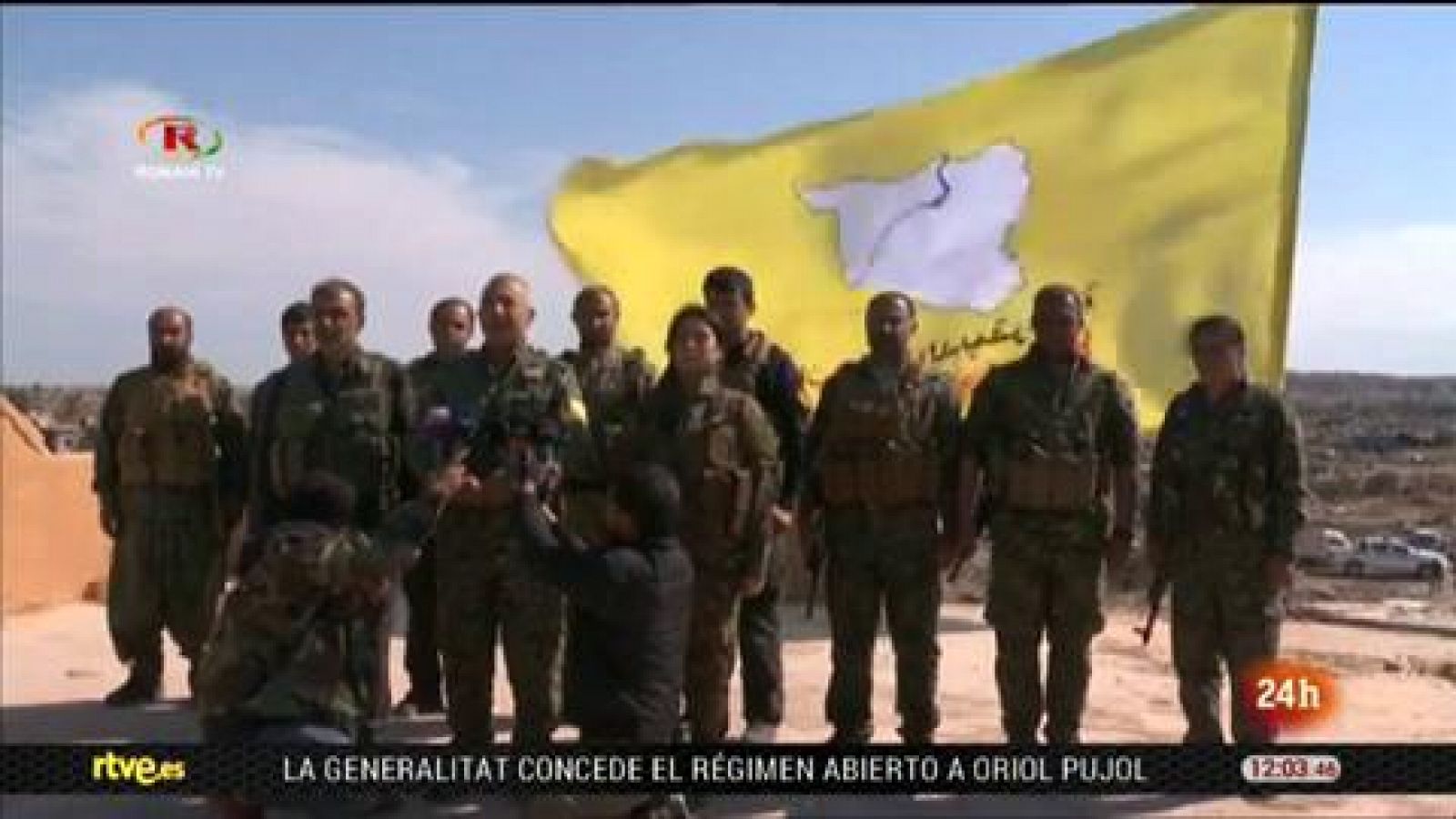 Guerra en Siria: Las Fuerzas kurdas anuncian el fin del "califato" del Estado Islámico en Siria