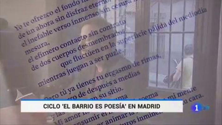 Telediario 1 - Los poemas de Suso Sudón se unen a la música en la semana de la poesía