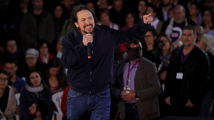 Informativo 24h - Iglesias regresa a la primera línea política y reconoce que Podemos ha dado "vergüenza ajena" con sus peleas