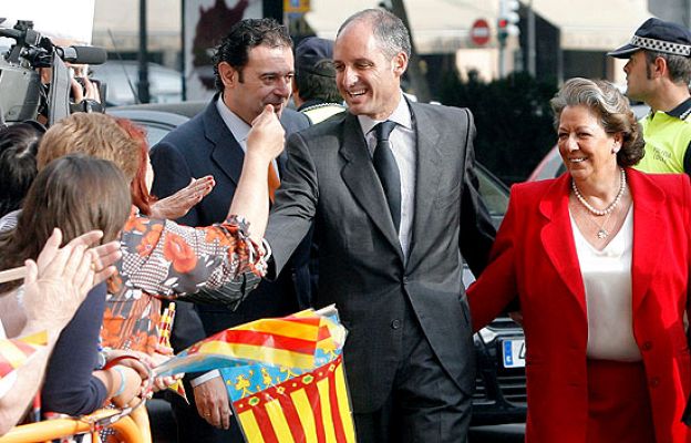  - Barberá arropa a Camps en el TSJ