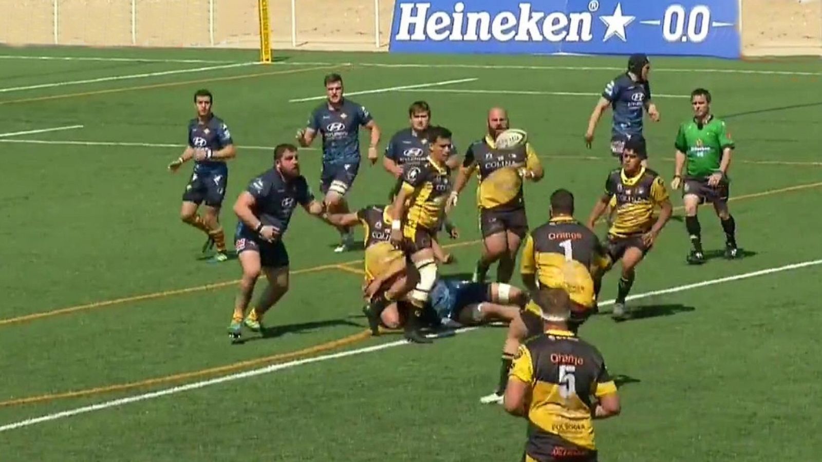 Rugby - Liga Iberdrola División de Honor Masculina 19ª jornada: CD Aparejadores Burgos - UE Santboiana