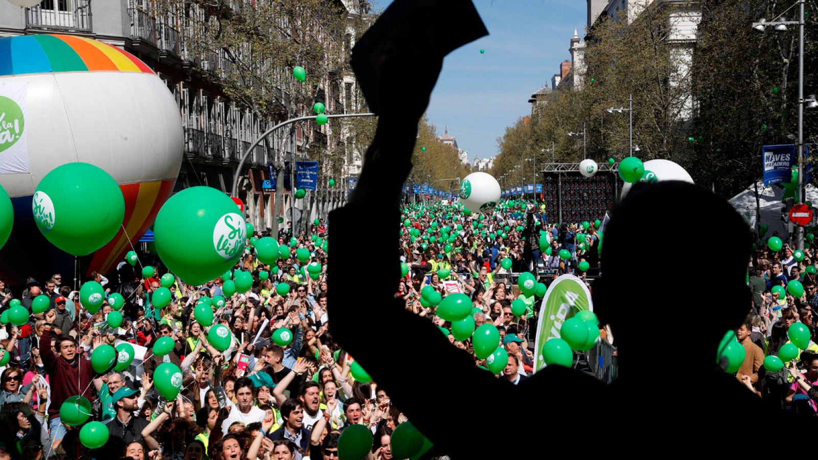 Telediario 1: Manifestación en Madrid en contra del aborto y la eutanasia y en "apoyo a la vida" | RTVE Play