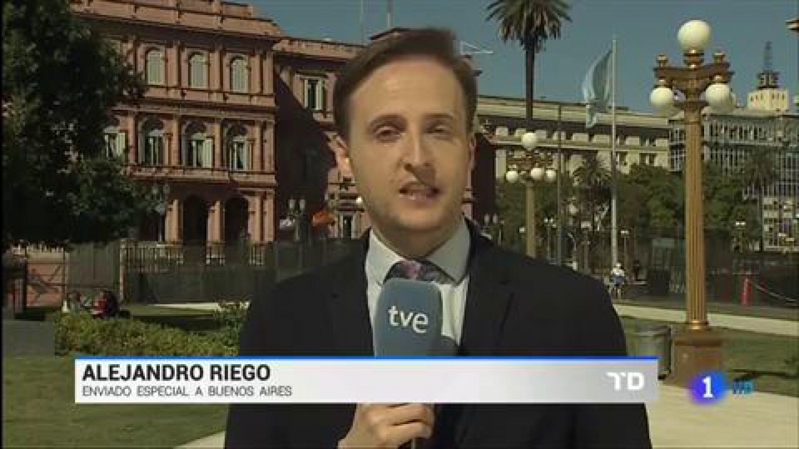 Telediario 1: Los Reyes aterrizan en unas horas en Buenos Aires | RTVE Play