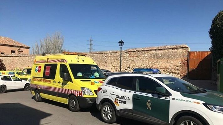 Telediario 1 - Un hombre mata a su mujer en Loeches