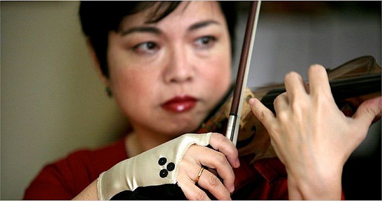 Curiosidades científicas-El violín imposible de Mari Kimura