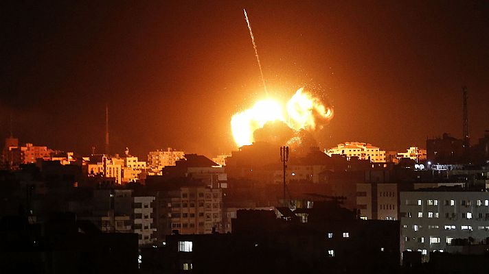 Israel y Hamás se enfrentan tras el lanzamiento de un cohete
