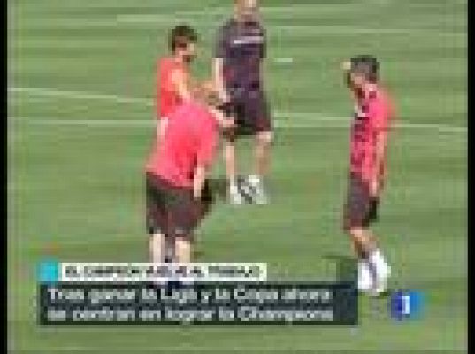 Champions League - El Barça prepara la final