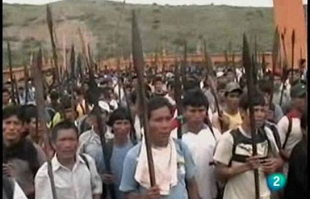 Los indígenas defienden sus tierras