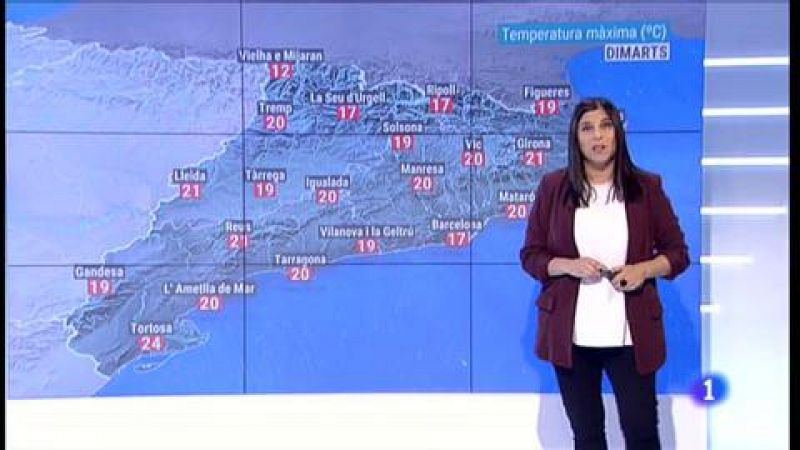 Vídeo sobre el temps a Catalunya el 26/03/2019