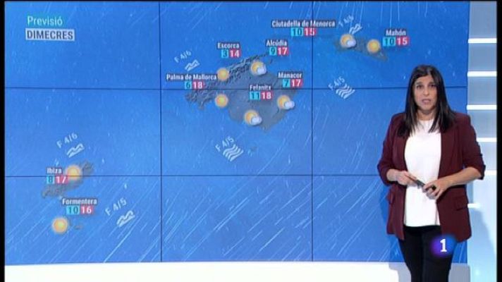 Informatiu Balear - El temps a les Illes Balears - 26/03/19