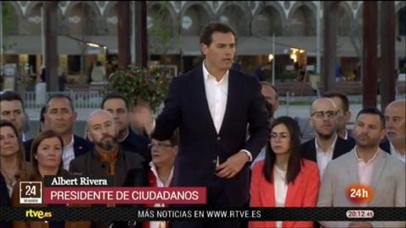 El presidente de Ciudadanos, Albert Rivera, ha tendido la mano al PP para formar gobierno tras las elecciones del 28 de abril "y echar a Sánchez". "Es una obligación patriótica", ha asegurado en un acto en A Coruña.