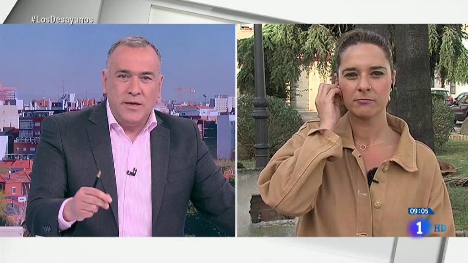 Los desayunos de TVE - Noelia Vera, portavoz de Podemos