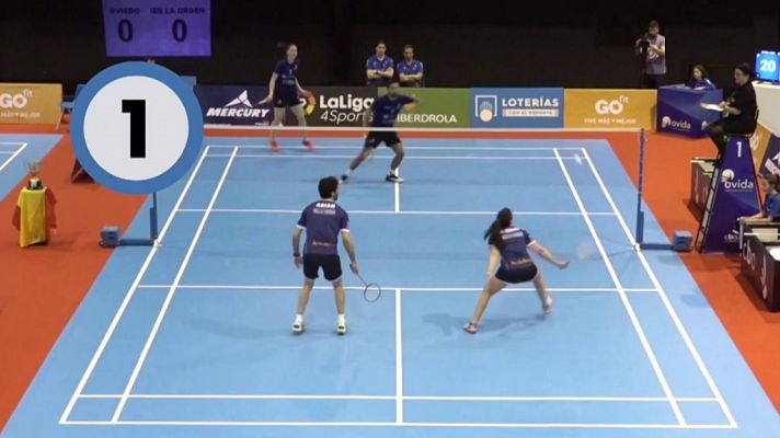 Bádminton - Liga Nacional División de Honor 2018/19, Final Ida Resumen