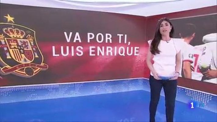 La Roja dedica la victoria a Luis Enrique