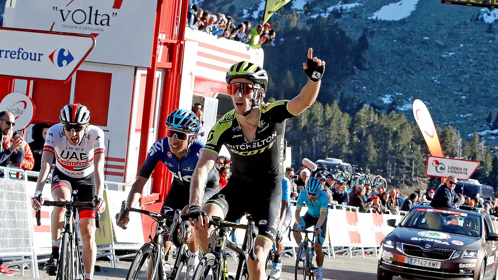 Volta a Catalunya Etapa 3 | Adam Yates vence en Valter 2000 