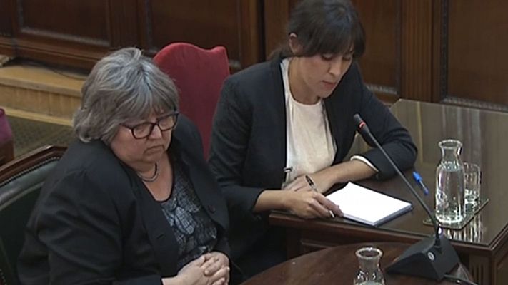 Telediario 1 - La responsable del grupo de expertos internacionales del 'procés' afirma que recibió 8.000 euros de Diplocat