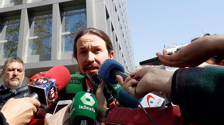 Telediario 1 - La Audiencia Nacional investiga si Villarejo participó en el espionaje policial a Pablo Iglesias