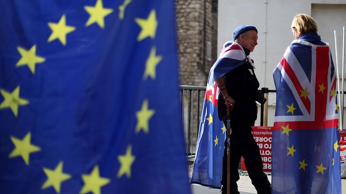 Telediario 1 - "La frontera del Brexit": preocupación en Irlanda