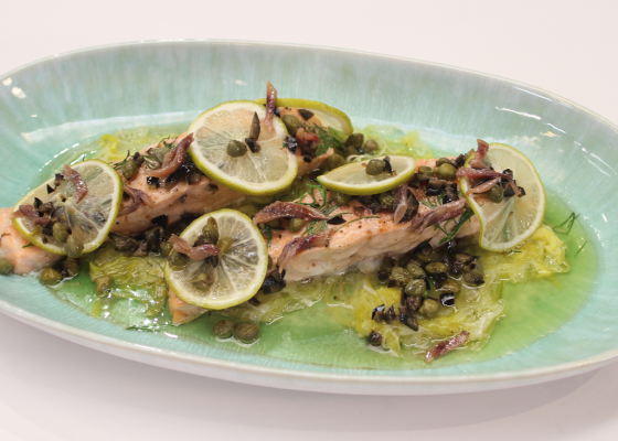 RTVE Cocina - "Salmón en papillote" de Dani García