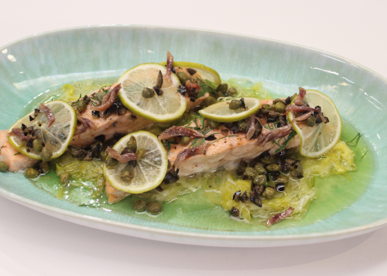 RTVE Cocina - "Salmón en papillote" de Dani García