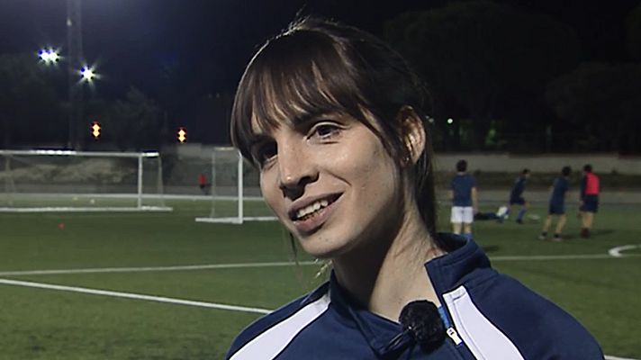 Telediario 1 - Alba Palacios, la historia de una futbolista transgénero