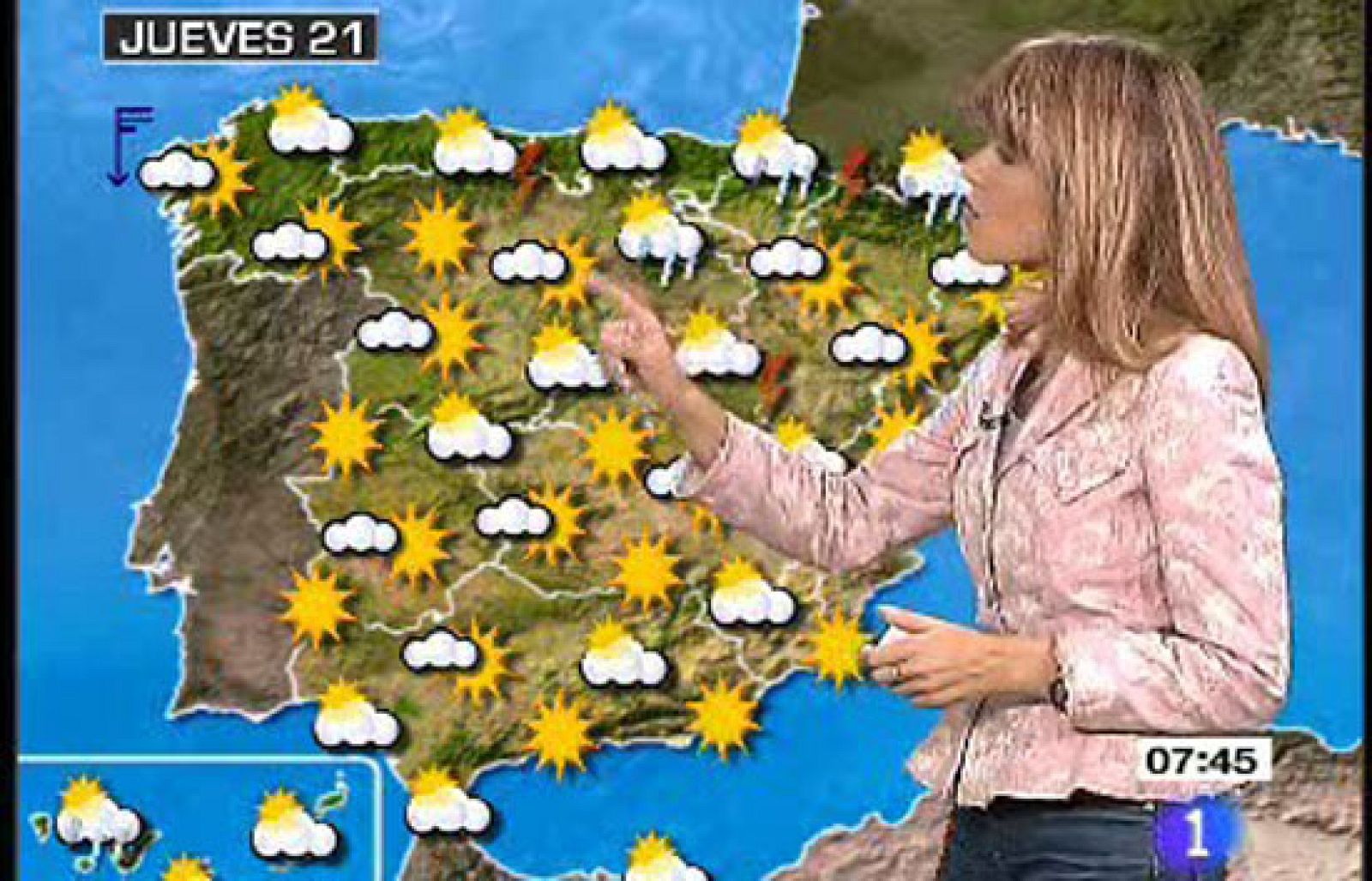 Posibilidad de precipitaciones para este viernes