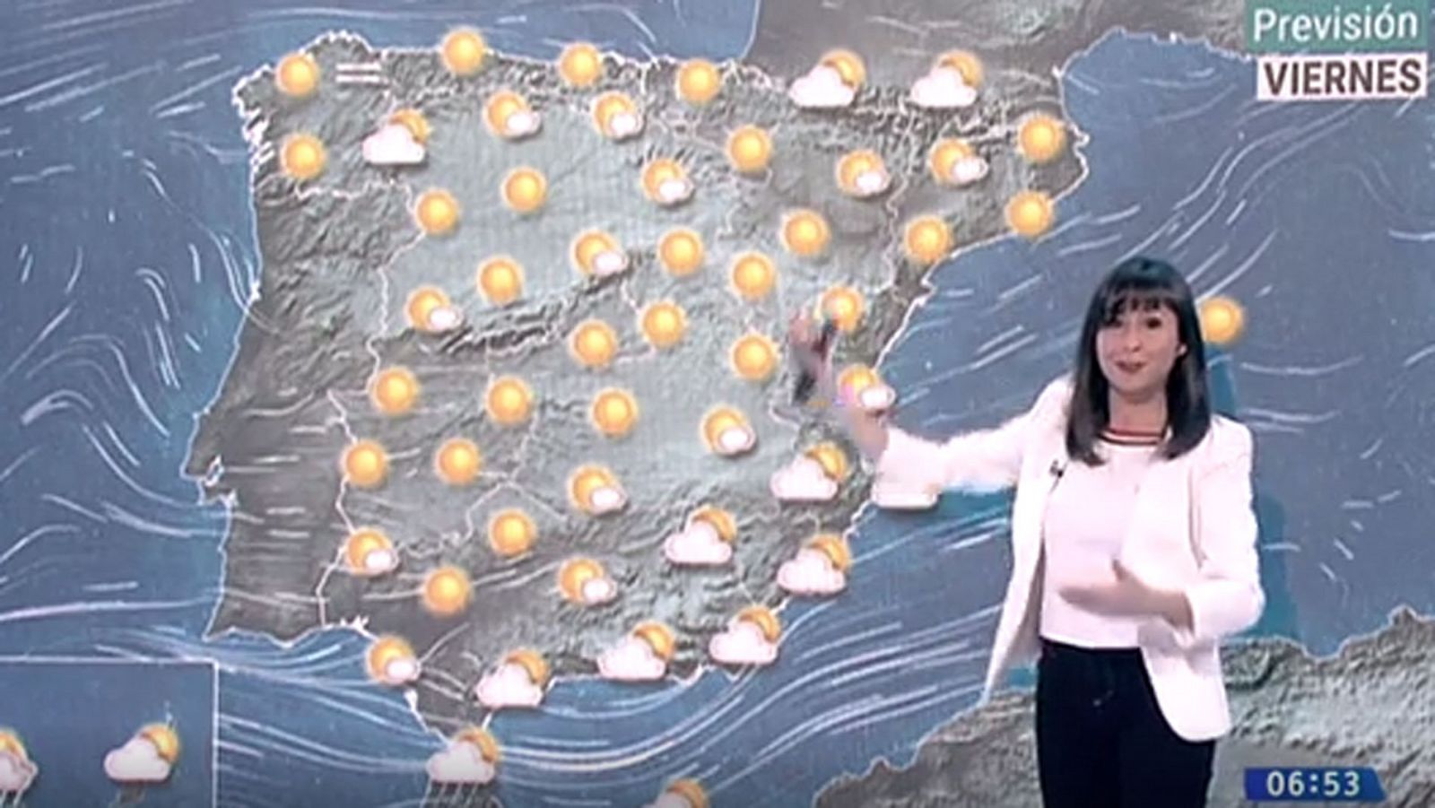 El tiempo: Viento fuerte en el Estrecho y tormentas en Canarias | RTVE Play