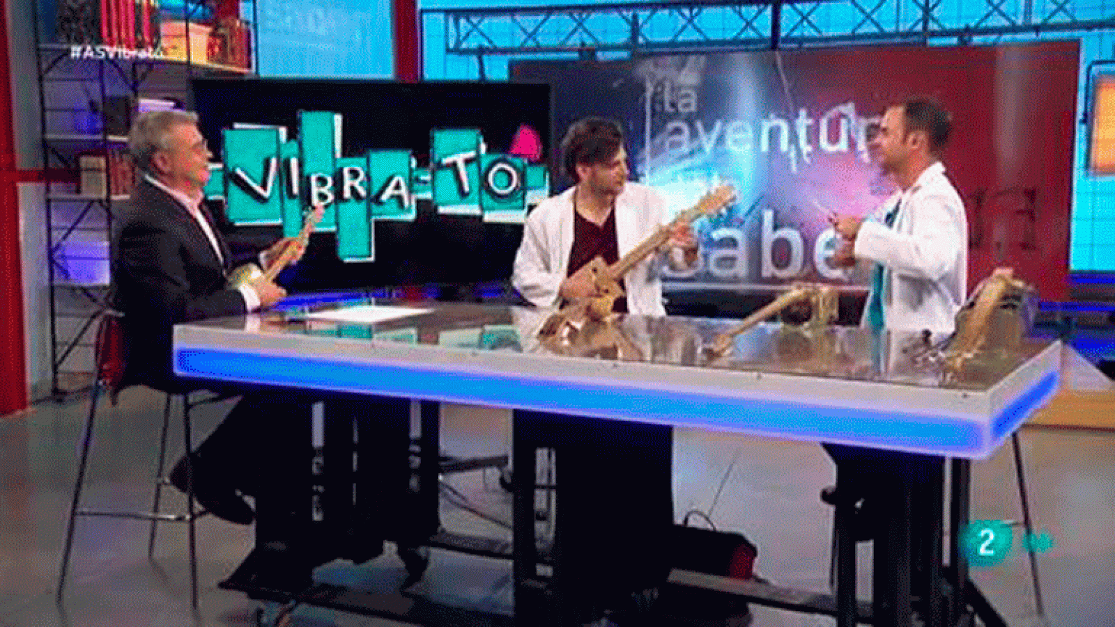 la aventura del saber.Vibra-tó. Los instrumentos de cuerda