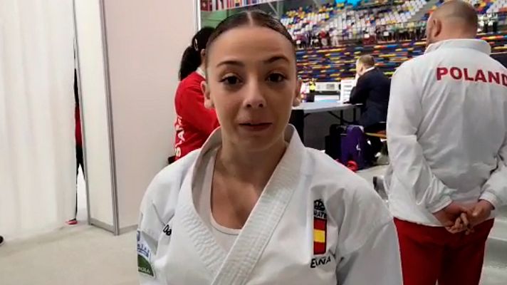Kárate - Lidia Rodríguez, orgullosa de estar en la final