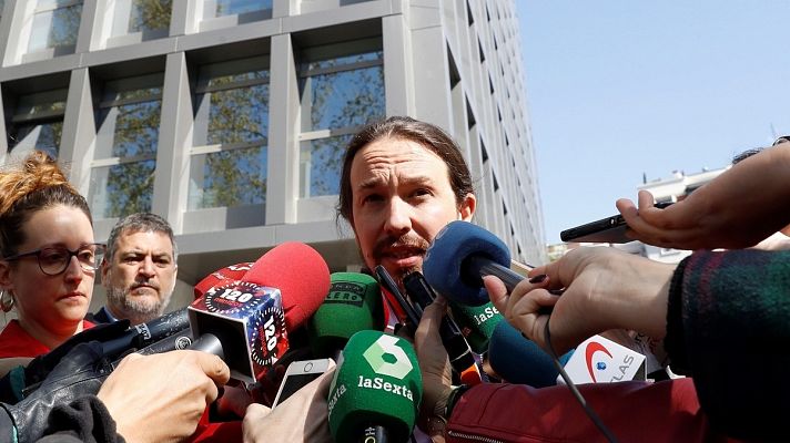 Iglesias acusa al Gobierno del PP de cubrir a Villarejo