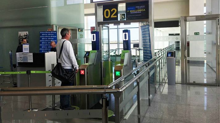 Telediario 1 - La seguridad que viene: controles biométricos para agilizar colas en los aeropuertos